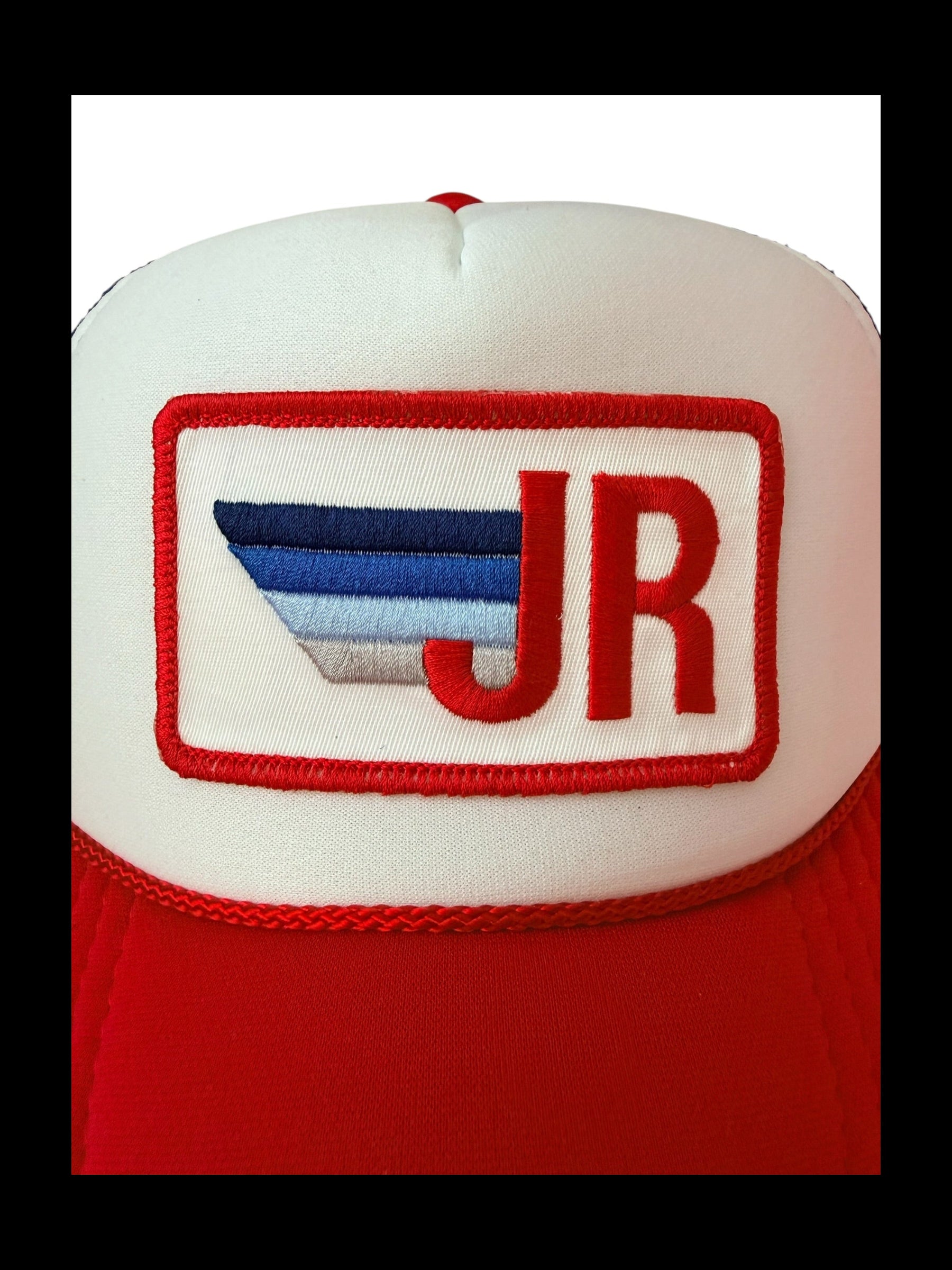 Red, Wine & Blue Trucker Patch Hat