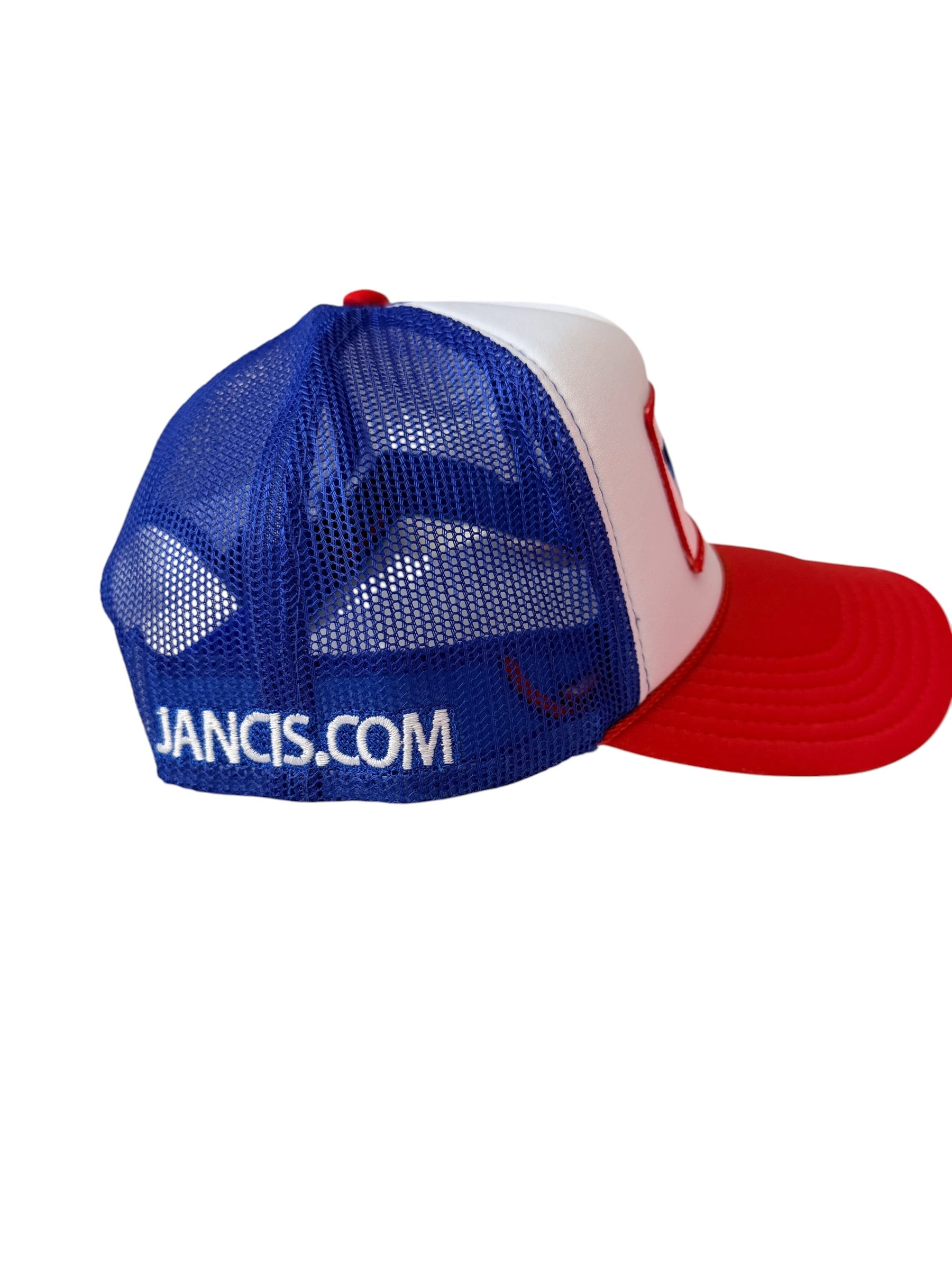 Red, Wine & Blue Trucker Patch Hat