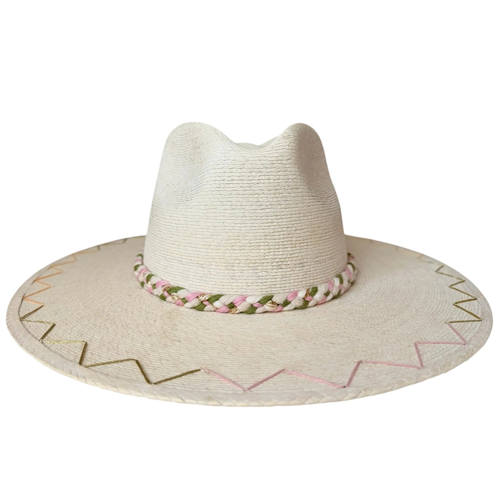 Rosé Cheers Artisan Sun Hat