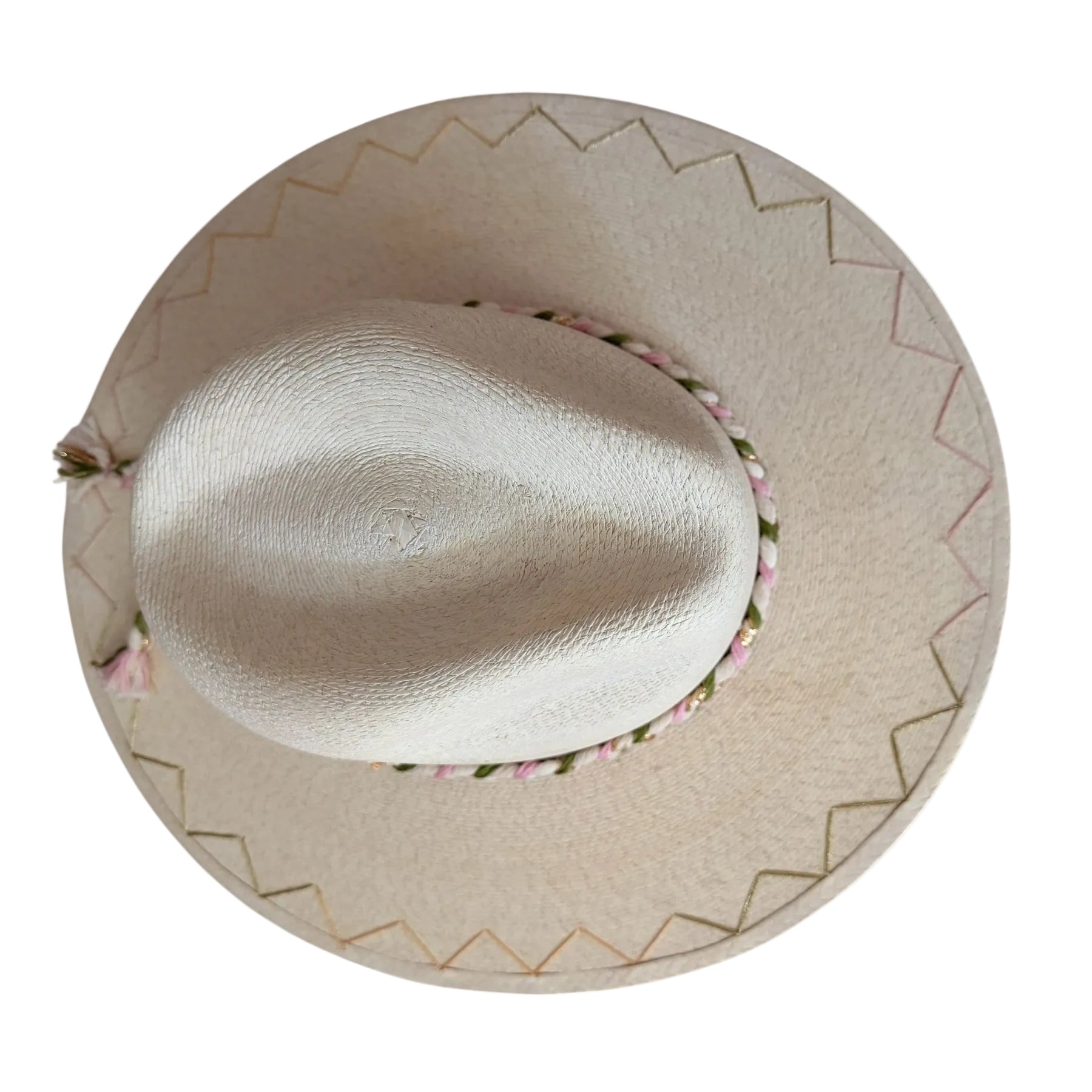 Rosé Cheers Artisan Sun Hat