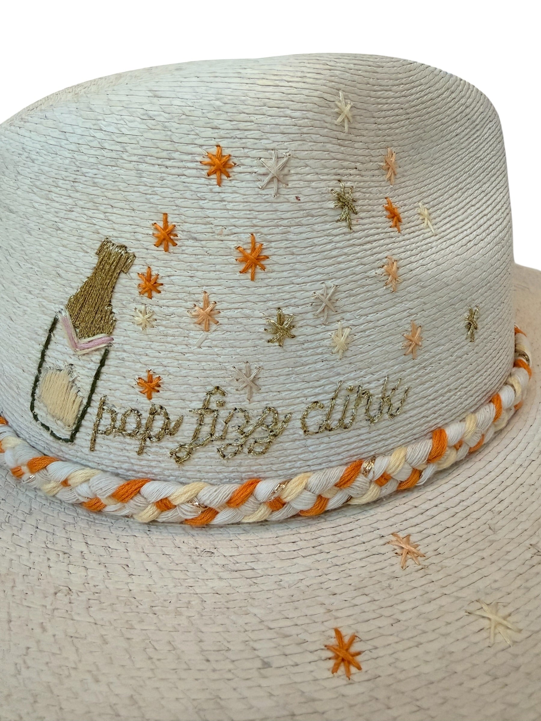 Pop, Fizz, Clink Artisan Sun Hat