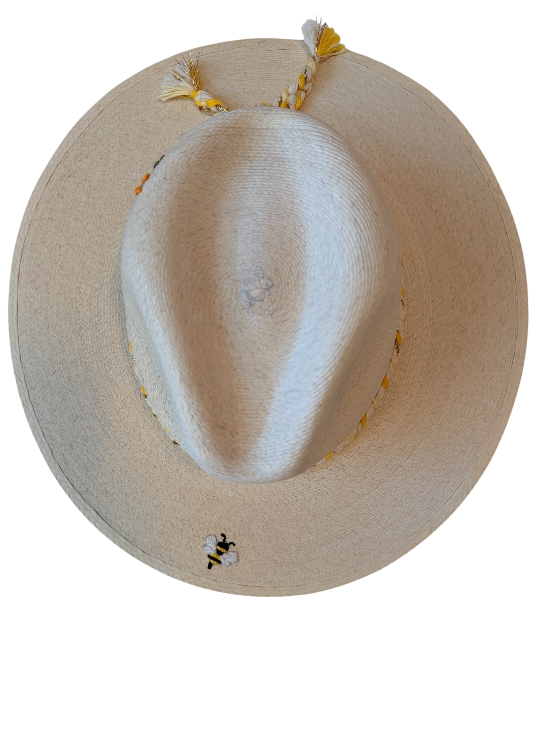 Marigold Wine Girl Artisan Sun Hat