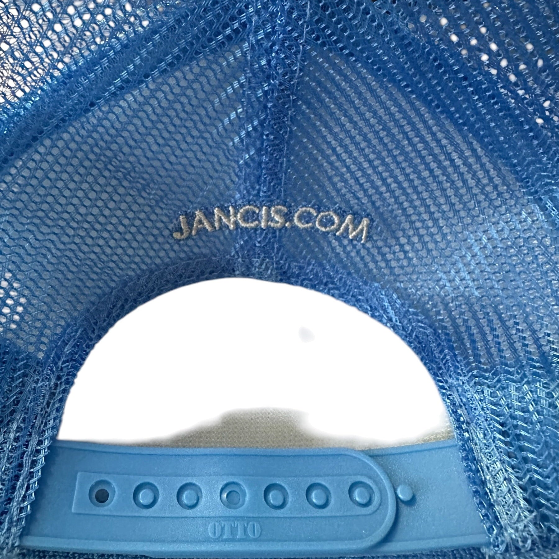 Chianti Hat, Metallic Red/Royal Blue