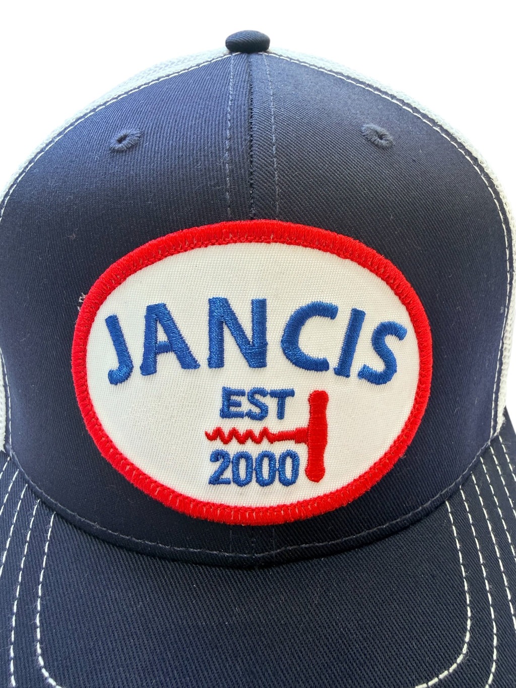 Jancis Original Patch Hate, Navy/Red