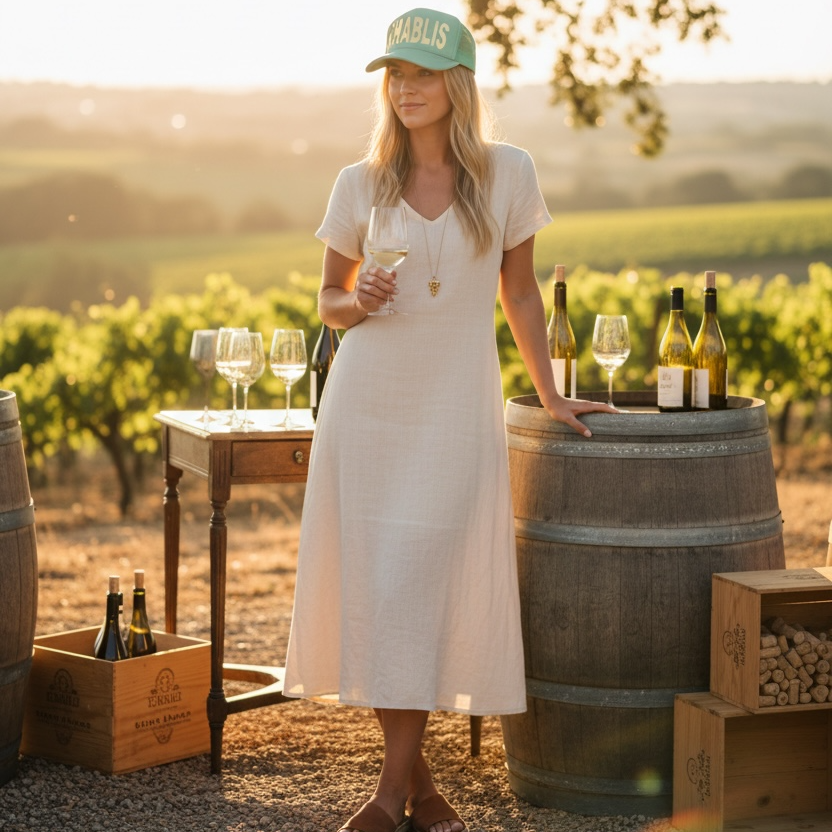 Chablis Trucker Hat, Seafoam/Gold Metallic SALE 20% OFF (applied in cart)