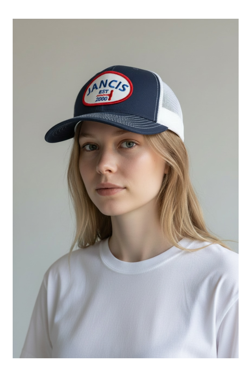 Jancis Original Patch Hate, Navy/Red
