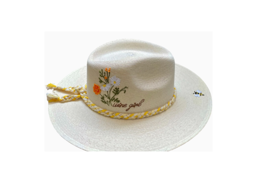 Wine Girl Artisan Sun Hat