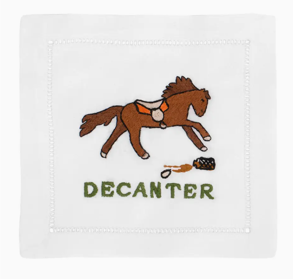 Decanter Cocktail Napkin